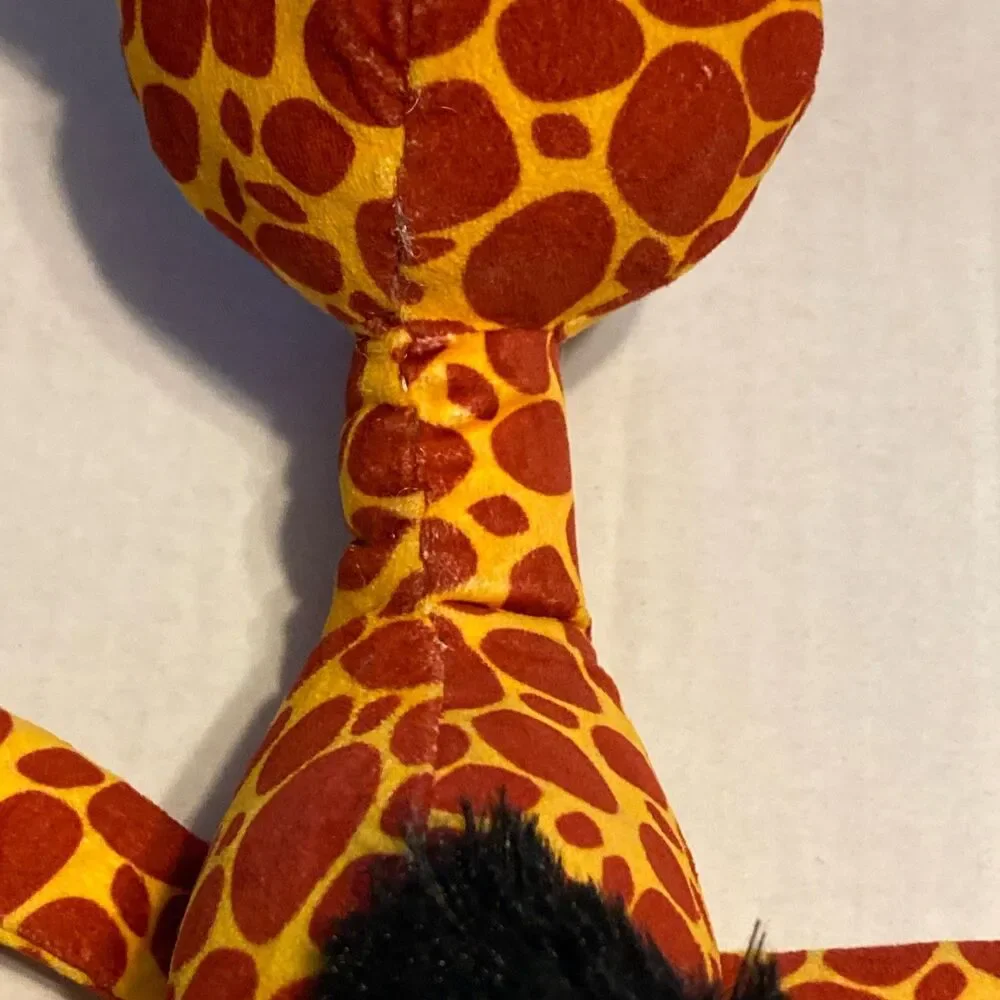 BARK Bark Box Dog Toy Giraffe Zoo Squeak Crinkle Medium/Large 8”